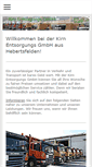 Mobile Screenshot of kirn-entsorgung.de